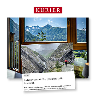 Kurier.at @kurier hat uns in seinem aktuellen Beitrag "Im tiefen Osttirol: Das geheimste Tal in Österreich" erwähnt. Wir freuen uns sehr darüber.