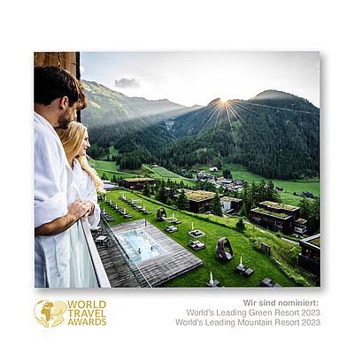 Das Gradonna****s Mountain Resort ️ wurde zum 30-jährigen Jubiläum der World Travel Awards in zwei Kategorien nominiert: